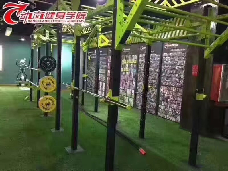 动岚健身河南封丘健身俱乐部加盟店装修风格展示